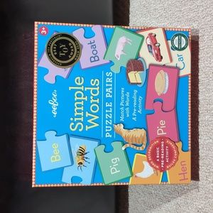 New Simple Words Puzzle Pairs